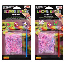 Loom bands 300 bands Princess 12x23cm