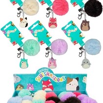 Squishmallows sleutelhanger 8cm, 6 assorti, 19x22x40cm