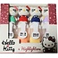 Hello Kitty markeerstiften pastel, 4 assorti 25x20x27cm