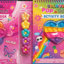 Colour Pop & Sketch Activity book 2 assorti 50x27x25cm