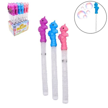 Seifenblasengerät Einhorn 37 cm 3 verschiedene 110 ml