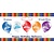 Happy Birthday 25cm balloons assorted 10 pieces