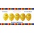 Balloons 25cm Retro Smiley 10 pieces
