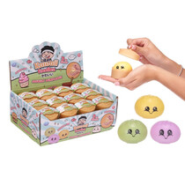 Squishy Dumpling Foodiez 5,5 cm - 24 stuks in display