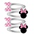 Minnie-Maus-Ohrringe, 4er-Pack