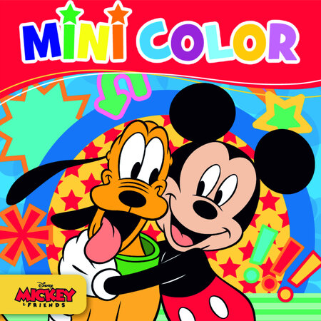 Walt Disney mini color 4 assorted, 10x10cm