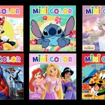 Walt Disney Mini Farbe 4 sortiert, 10x10cm