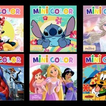 Walt Disney Mini Farbe 4 sortiert, 10x10cm