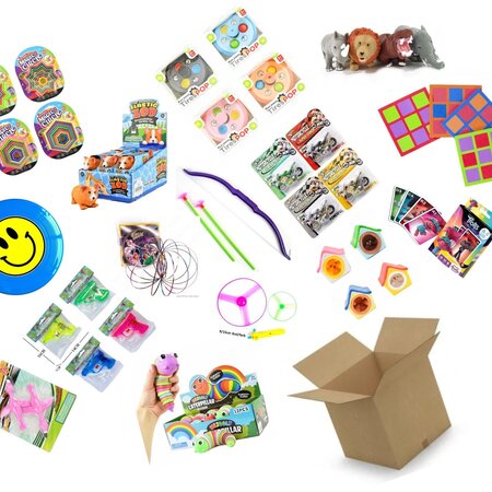 Assortment box 300 pieces – Unisex toys