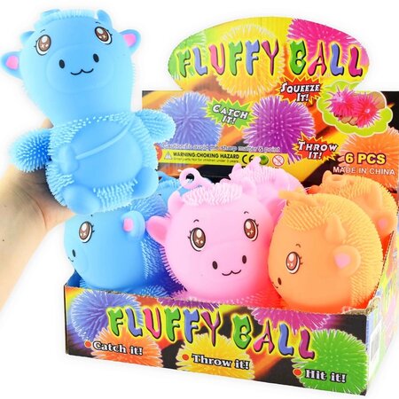 Puffer cow/cow 3 assorted, 17cm