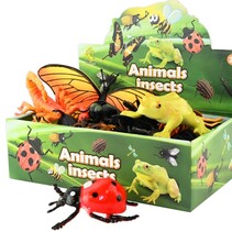 Insecten 12 assorti, 10-23cm