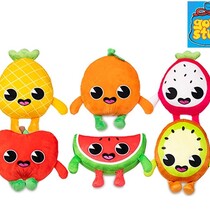 Grote Frisse Kawaii Fruit Pluche/Knuffel 18cm - 6 assorti
