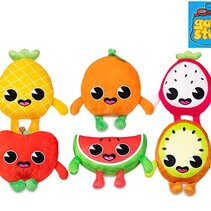 Grote Frisse Kawaii Fruit Pluche/Knuffel 18cm - 6 assorti