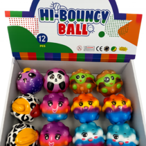 Hochspringender Ball 65 mm - Bubble Faceballs Arsch