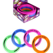 Flying Ø25cm Ring/Frisbee 4 assorted