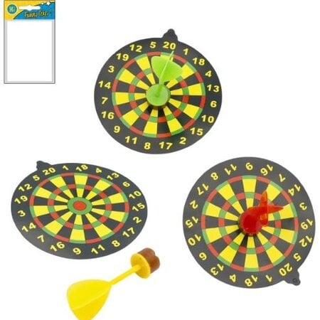 Dartscheibe 10,5 cm, selbstklebend, im Beutel