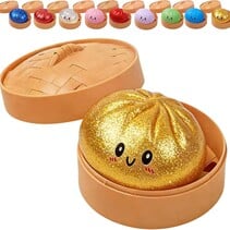 Metallic Dumplings 8,5cm ass. in display