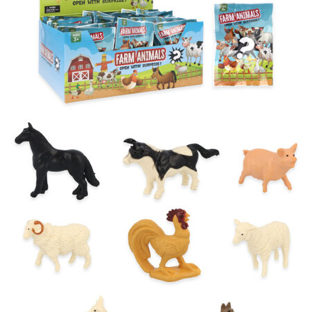 Farm Animals 8ass. Surprise in bag