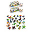 Insect Block kits 12 assorti 8x3x8cm