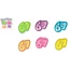 Anti Stress 7.5cm, Six (6) Seven (7) assorti