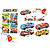 Pull-back metal car, 4 assorted, 9x4x3cm