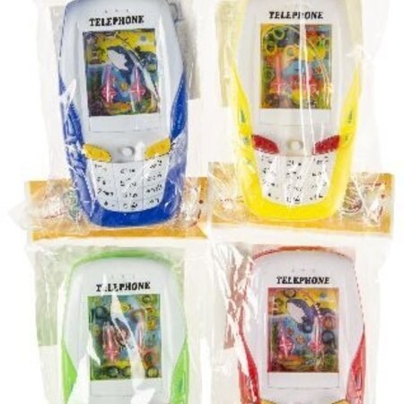 Watertelefoon spelletje 4ass.