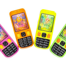 Watertelefoon spel in zakje 4ass. 4.5x10.5cm