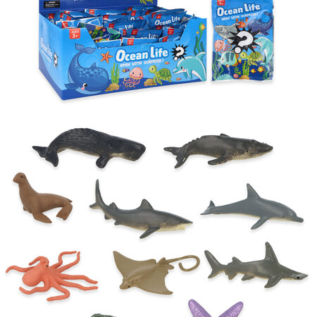Sea Animals 10ass. Surprise in bag