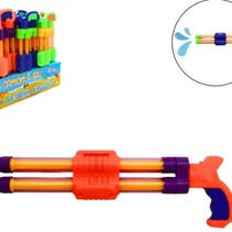 Wasserkanone 40 cm Doppelschuss 3 verschiedene Farben