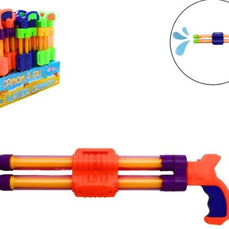 WATER CANON 40CM DOUBLE SHOT 3 ASSORTED COLORS