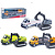 Diecast Truck & Excavator pull back 25x6x7cm
