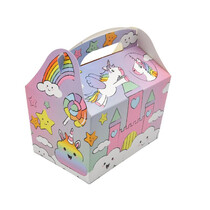 Menübox Einhorn FOODSAFE 18X12X19CM