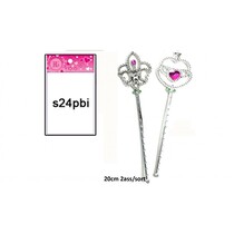 Prinsessenstaf 20cm 2 assorti