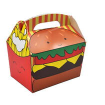 Menu box Fastfood FOODSAFE 18X12X19CM