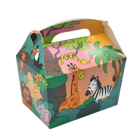 Menu box Jungle FOODSAFE 18X12X19CM