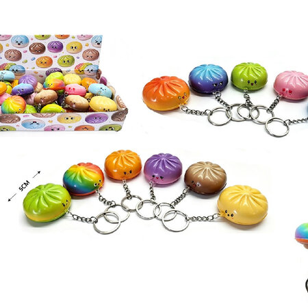 Sleutelhanger Foam Dumpling 5cm