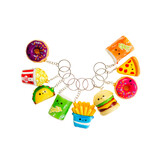 Sleutelhanger Foam Foodies, 3x4x5cm