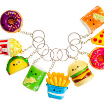 Foam Foodies Keychain, 3x4x5cm