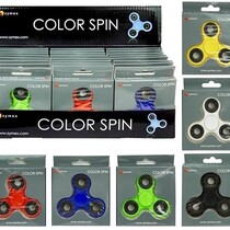 Handspinner Color Spin in box 7,5cm  assorti in display