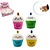 Kawaii Anti-Stress 10cm Teetasse 4er-Pack.