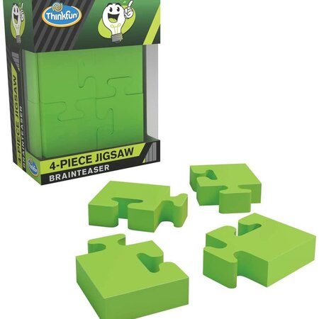 ThinkFun Knobelspiel, 4-teilig, 9 x 6 x 12 cm