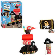 Recycle Me - Pirate world 18x14cm
