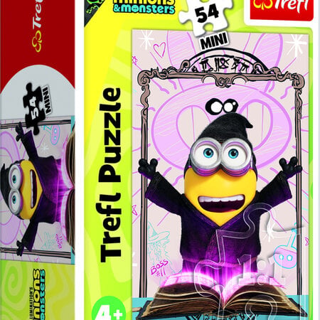Mini Puzzle 54pcs. - Minions 9x6,5x4cm NIEUW