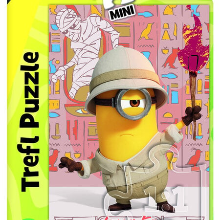 Mini Puzzle 54pcs. - Minions 9x6,5x4cm NIEUW