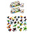 Insect Block kits 12 assorti 8x3x8cm