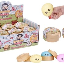 Kawaii Squishy Dumpling 9cm assorti