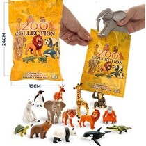 Zootiere (8–16 cm) im Überraschungsbeutel (15 x 24 cm) – 14-fach sortiert.