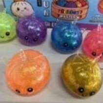 Einhorn-Dumpling mit Glitzer, 8,5 cm, sortiert