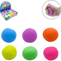 Anti-Stress-Ball, 5,5 cm, 6-fach sortiert