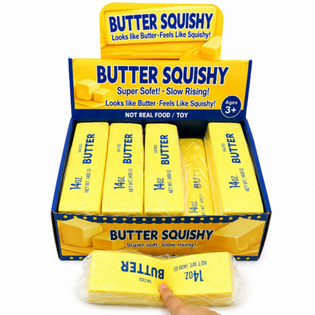 Squeeze Butter Yellow 24x6,5x6,5cm - Erhältlich ab August 20